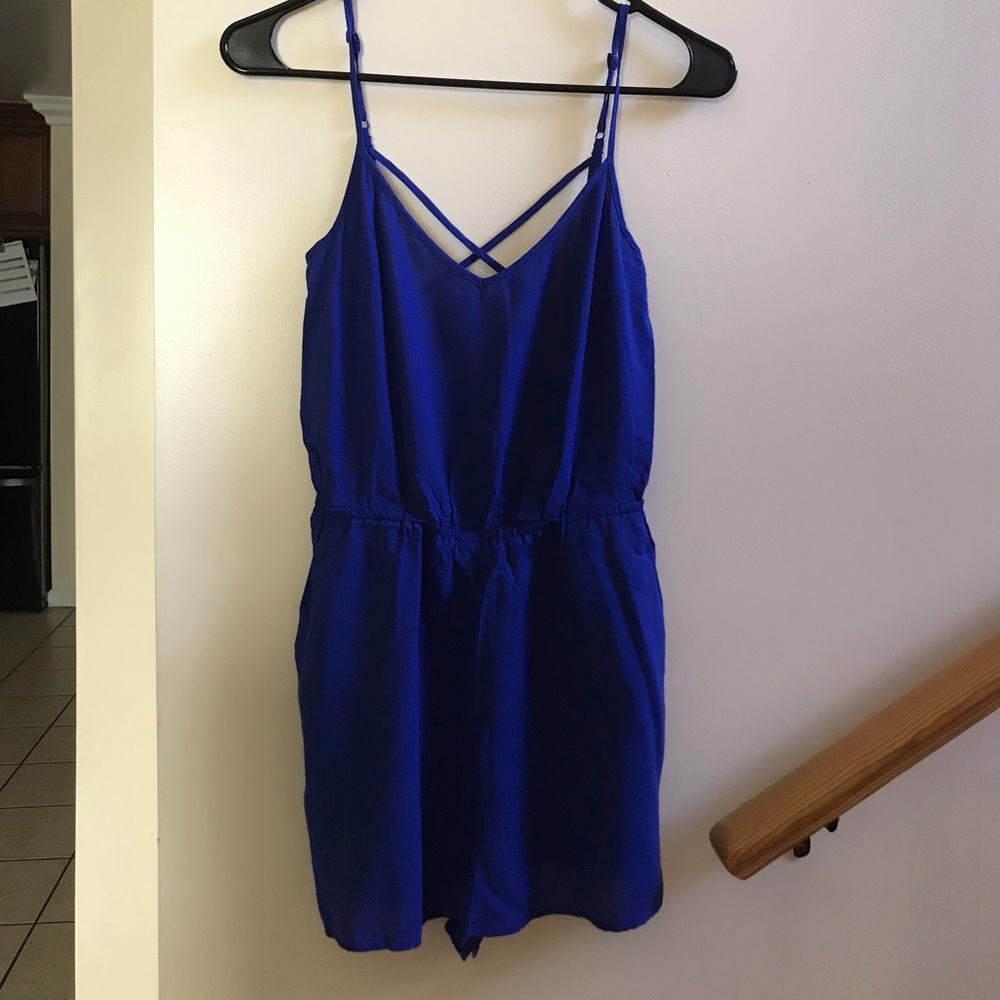 H&M Blue Romper